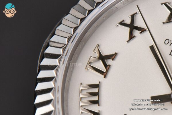 DateJust 31MM Ladies 904L WF White Dial Roma Marker Oyster Bracelet A2671 - Image 5