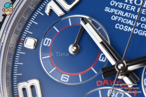 Daytona 116509 SS APSF Blue Dial Digital Marker SS Bracelet SH4130 - Image 6
