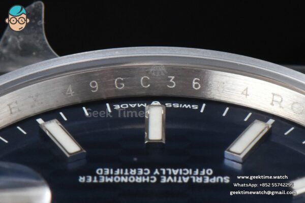 DateJust 36mm BPF Blue Motif Dial Jubilee Bracelet A2824 - Image 6