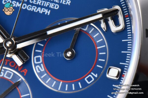 Daytona 116509 SS APSF Blue Dial Digital Marker SS Bracelet SH4130 - Image 7