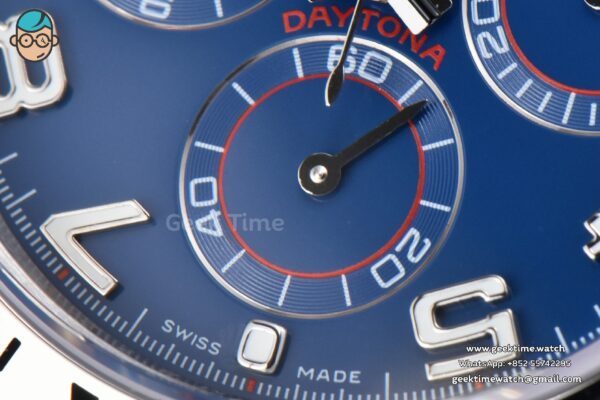 Daytona 116509 SS APSF Blue Dial Digital Marker SS Bracelet SH4130 - Image 8