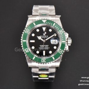 Submariner 126610 LV Kermit 904L 41mm ZF Green Ceramic Black Dial SS Bracelet VR3235