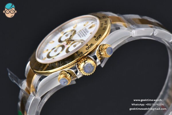 Daytona 116503 YG/SS APSF White Dial Lume Marker YG/SS Bracelet SH4130 - Image 10