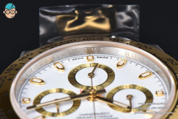 Daytona 116503 YG/SS APSF White Dial Lume Marker YG/SS Bracelet SH4130 - Image 12