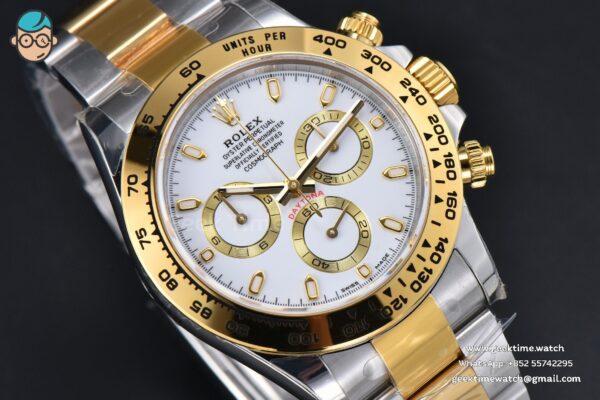 Daytona 116503 YG/SS APSF White Dial Lume Marker YG/SS Bracelet SH4130 - Image 13