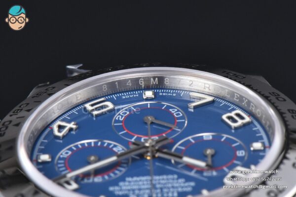 Daytona 116509 SS APSF Blue Dial Digital Marker SS Bracelet SH4130 - Image 13