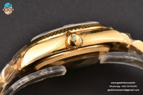 DateJust 31MM Ladies 904L YG WF Diamond Butterfly Dial Oyster Bracelet A2671 - Image 14