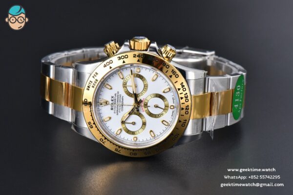 Daytona 116503 YG/SS APSF White Dial Lume Marker YG/SS Bracelet SH4130 - Image 14