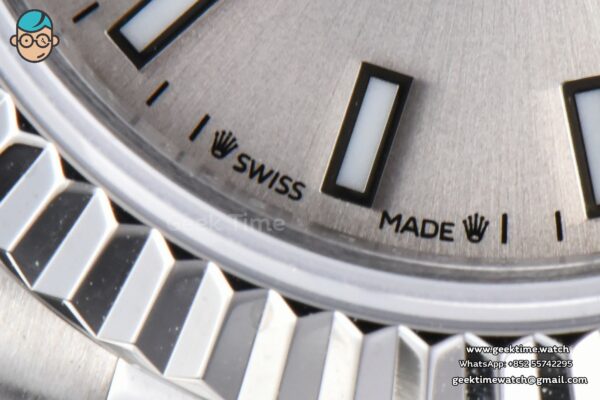 DateJust 28MM WF Silver Dial Lume Marker Jubilee Bracelet A2671 - Image 14
