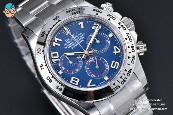 Daytona 116509 SS APSF Blue Dial Digital Marker SS Bracelet SH4130 - Image 14