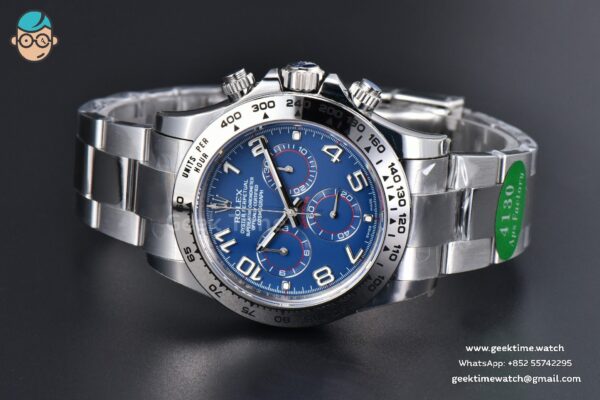 Daytona 116509 SS APSF Blue Dial Digital Marker SS Bracelet SH4130 - Image 15