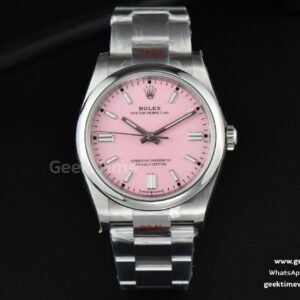 Oyster Perpetual 126000 36mm EWF Pink Dial SS Bracelet A3230
