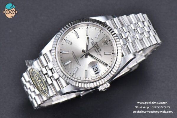DateJust 36MM 126234 Clean CF Silver Dial Jubilee Bracelet VR3235 - Image 2