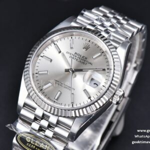 DateJust 36MM 126234 Clean CF Silver Dial Jubilee Bracelet VR3235