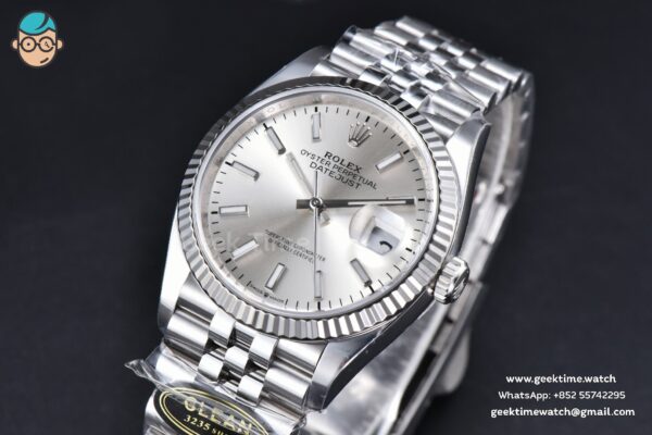 DateJust 36MM 126234 Clean CF Silver Dial Jubilee Bracelet VR3235
