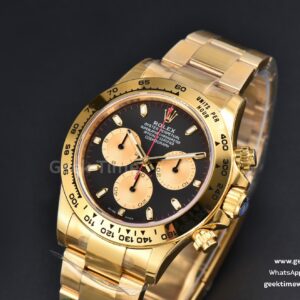 Daytona 116508 YG APSF Black/YG Dial Lume Marker Red Hand YG Bracelet SH4130