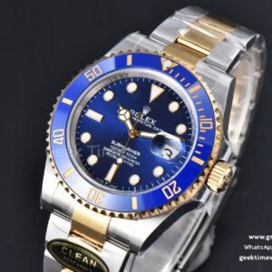 Submariner 126613 LB 41mm 904L Clean CF Blue Ceramic Blue Dial YG/SS Bracelet VR3235