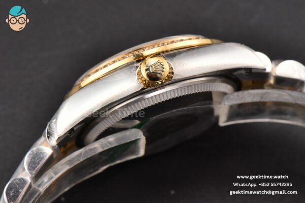 DateJust 31MM Ladies 904L YG/SS WF Diamond YG Dial Diamond Marker Jubilee Bracelet A2671 - Image 16