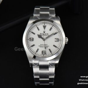 Explorer I 214270 39mm BPF White Dial SS Bracelet A2824
