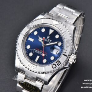 Yacht-Master 126622 904L 40mm Clean CF Blue Dial SS Bracelet VR3235