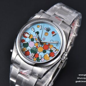 Oyster Perpetual 126300 GMF 41MM 904L Smooth Bezel Tiffany Blue Ballon Dial SS Bracelet VR3230