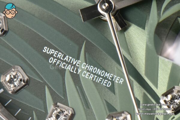 DateJust 36MM BPF Diamond Green Plam Dial Diamond Marker Jubilee Bracelet 2824 - Image 6