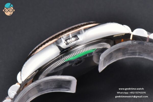 DateJust 36MM 126231 RG/SS VSF Wimbleton Gray Dial Green Marker Jubilee Bracelet VS3235 - Image 15