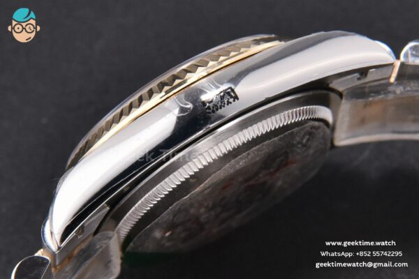 DateJust 36MM 904L YG/SS GMF Fluted Bezel YG Dial Diamond Marker Jubilee Bracelet VR3235 - Image 17