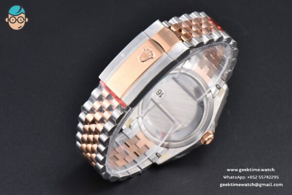 DateJust 36MM 126231 RG/SS VSF Wimbleton Gray Dial Green Marker Jubilee Bracelet VS3235 - Image 31
