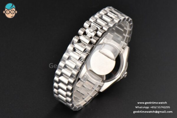 DateJust 31MM Ladies 904L WF Diamond Pink Dial Roma Marker Oyster Bracelet A2671 - Image 32