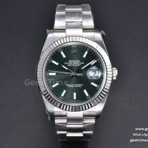DateJust 41mm 126334 904L Clean CF Mint Green Dial Oyster Bracelet VR3235