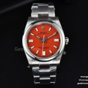 Oyster Perpetual 126000 36mm EWF Red Dial SS Bracelet A3230
