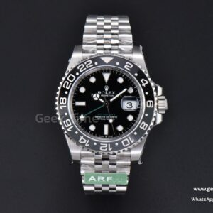 GMT Master II 126710 GRNR 40mm ARF schwarzes Zifferblatt Jubilee-Armband VR3285