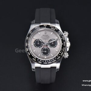 Daytona 126519 40mm Clean CF 904L Gray Dial Black Bezel Oysterflex Strap DD4131