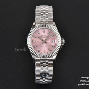 DateJust 28mm Ladies WF Pink Dial Jubilee Bracelet A2236