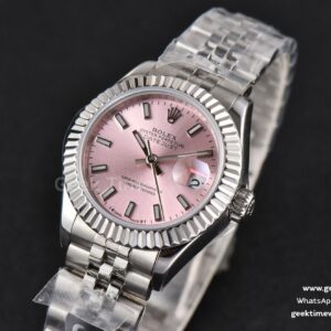 DateJust 28MM Ladies WF Pink Dial Jubilee Bracelet A2236