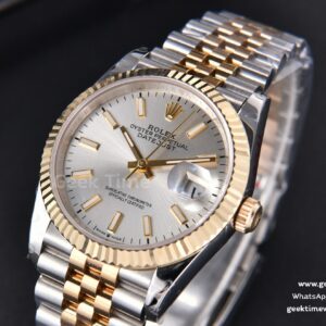 DateJust 36mm YG/SS GMF Silver Dial Jubilee Bracelet VR3235