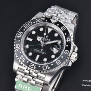 GMT Master II 126710 GRNR 40mm ARF Black DIial Jubilee Bracelet VR3285