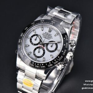 Daytona 116500 SS ZF Panda White Dial SS Bracelet SA4130