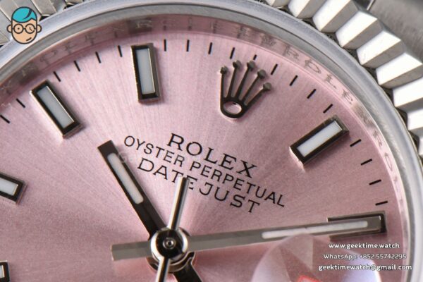 DateJust 28MM Ladies WF Pink Dial Jubilee Bracelet A2236 - Image 8