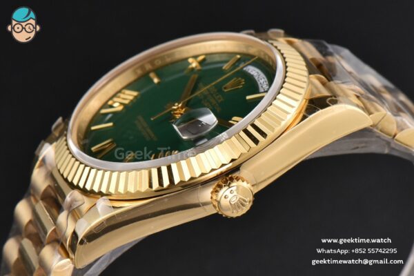 DateJust 31MM Ladies 904L WF Diamond Pink Dial Roma Marker Oyster Bracelet A2671 (Copy) - Image 10
