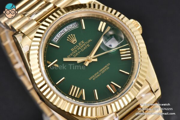 DateJust 31MM Ladies 904L WF Diamond Pink Dial Roma Marker Oyster Bracelet A2671 (Copy) - Image 11