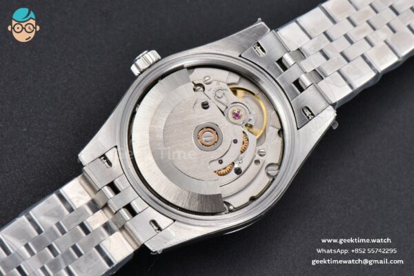 DateJust 31MM 904L GMF Fluted Bezel Blue Flowers Dial Jubilee Bracelet A2824 - Image 21