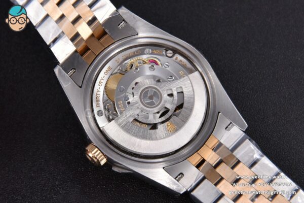 DateJust 36MM 904L YG/SS GMF Fluted Bezel YG Dial Lume Marker Jubilee Bracelet VR3235 - Image 22