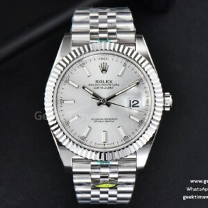 DateJust 41mm 126334 ZF Silver Dial Jubilee Bracelet 2824