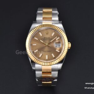DateJust 41mm 126333 Clean CF YG/SS YG Dial Oyster Bracelet VR3235