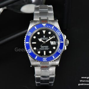 Submariner 41mm 126619 LB GMF Blue Ceramic Black Dial SS Bracelet VR3235