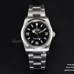 Explorer 124273 36mm 316L BPF Black Dial SS Bracelet VR3230