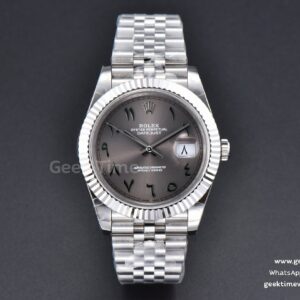 DateJust 41mm 126334 BPF Gray Arabic Dial Jubilee Bracelet A2824