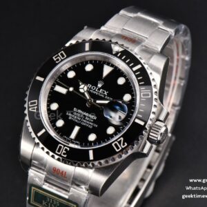 Submariner 116610 LN 40m King Black Ceramic Black Dial SS Bracelet VS3135
